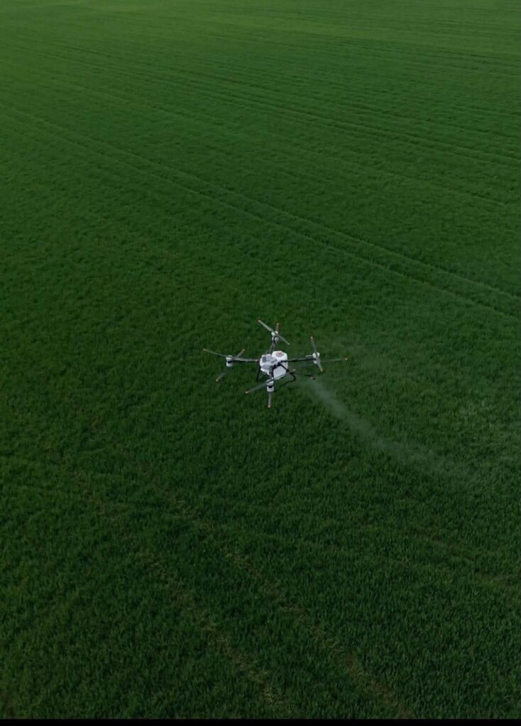 Umesto traktora, dron iznad njive: Drago iz Krčedina pokrenuo posao budućnosti